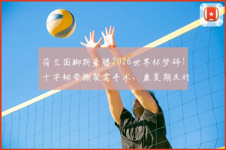 荷兰国脚斯豪滕2026世界杯梦碎！十字韧带撕裂需手术，康复期及对球队影响详解